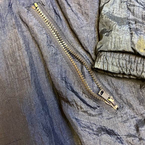 Ava Sport Women’s Windbreaker Jacket Vintage Medium Pockets Y2K Floral - Picture 5 of 8